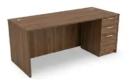 Office Desk with Drawers - HL