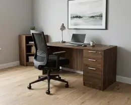 Home Office Desk with Drawers - HL
