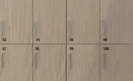 Locker Number Stickers Set of 100 - Co.Lok