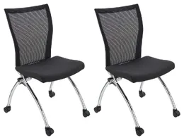 Armless Nesting Chairs - 2 Pack - Valore