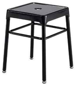 Small Backless Metal Stool