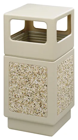 Outdoor Trash Can with Lid - Canmeleon