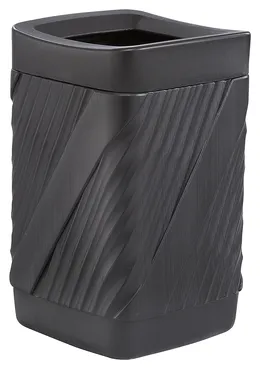 Plastic Outdoor Trash Can - Twist