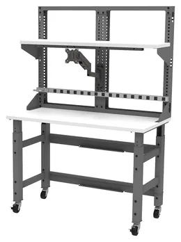 Mobile Height Adjustable Workbench - TechWorks