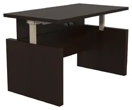 Rectangular Height Adjustable Desk - Aberdeen