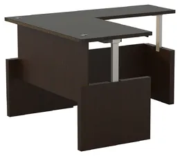 Height Adjustable L-Shaped Desk - Aberdeen