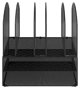 Mesh Desk Organizer - Onyx
