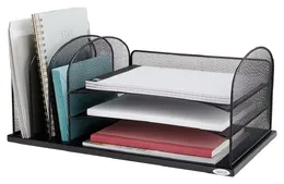 Office Desk File Organizer - Onyx
