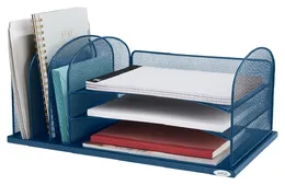 Office Desk File Organizer - Onyx