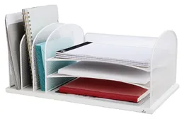 Office Desk File Organizer - Onyx