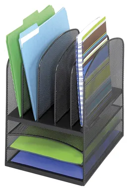 Mesh Desk Organizer - Onyx