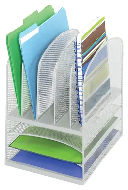 Mesh Desk Organizer - Onyx