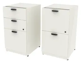 Pair of 2 & 3 Drawer Pedestals for Concept 70 Desks