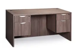 Rectangular Desk with Drawers - PL Laminate