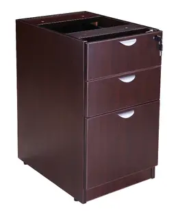 3 Drawer Pedestal for Boss Office Furniture - Commerce Laminate Seri...