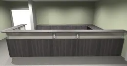 3 Person Reception Desk - PL Laminate