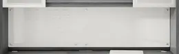 71"W Glass Dry Erase Board - PL Laminate