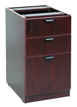 3 Drawer Pedestal for Boss Office Furniture - Commerce Laminate Seri...