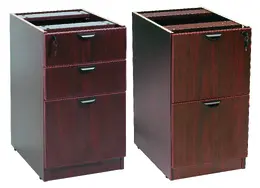 Pair of 2 & 3 Drawer Pedestals for Boss Desks