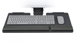 Under Table Keyboard Tray for Height Adjustable Desks