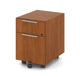 2 Drawer Mobile Pedestal - Quad