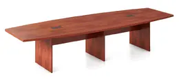  Boat Shaped Conference Table - PL Laminate