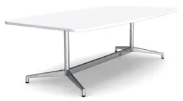 Boat Shaped Conference Table with Radius Corners - Seville