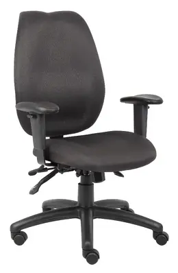 Mid Back Office Chair with Arms