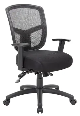 Mesh Back Office Chair with Arms