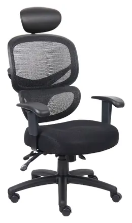 Ergonomic Mesh Back Chair with Headrest