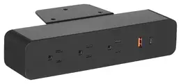 Under Desk AC Power & USB Charging Module - Napa