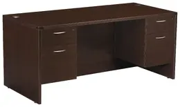 Rectangular Desk with Drawers - Napa