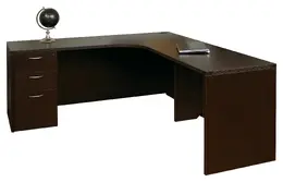 L Shaped Desk with Drawers - Napa