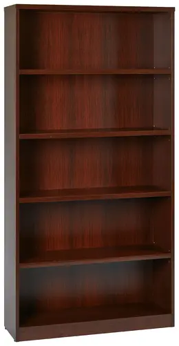 5 Shelf Bookcase - 72" Tall - Multipurpose