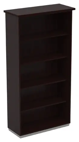 5 Shelf Bookcase - 72" Tall - Tuxedo