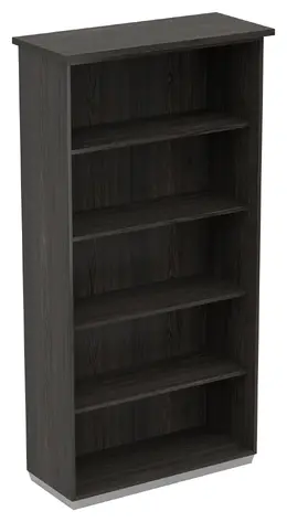 5 Shelf Bookcase - 72" Tall - Tuxedo