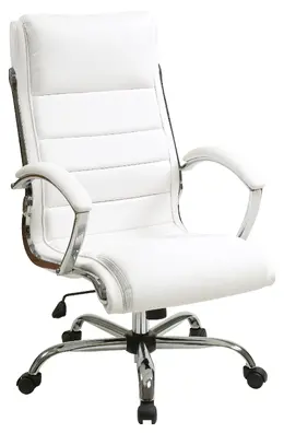 Faux Leather Conference Room Chair - Work Smart