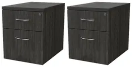 Pair of 2 Drawer Hanging Pedestals for Maverick Desks