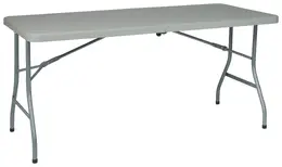 Multi Purpose Folding Table - 61" Wide - Work Smart