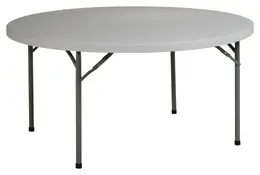 Round Folding Table - Work Smart