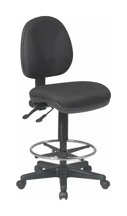 Drafting Stool Chair without Arms - Work Smart