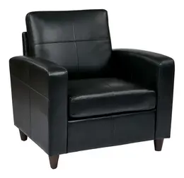 Leather Club Chair - OSP Lounge Seating