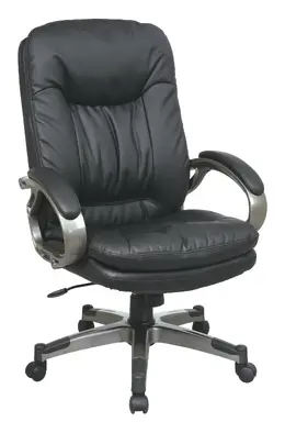 Executive Leather Office Chair - Work Smart