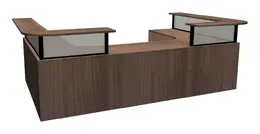 2 Person Reception Desk - PL Laminate