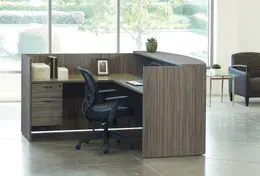 L Shaped Reception Desk - Napa