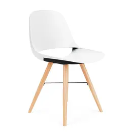 Bucket Seat Guest Stool - Eclipse