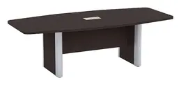 Modern Boat Shape Conference Table - PL Laminate