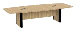 Modern Boat Shape Conference Table - PL Laminate