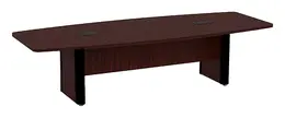 Modern Boat Shape Conference Table - PL Laminate