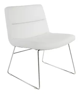 Sled-Style Accent Chair - Work Smart